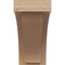 Ekena Millwork 5"W x 10"D x 10"H Classic Helena Rough Cedar Woodgrain TimberThane Corbel, Primed Tan CORUR05X10X10HELRCPR - alternate 3